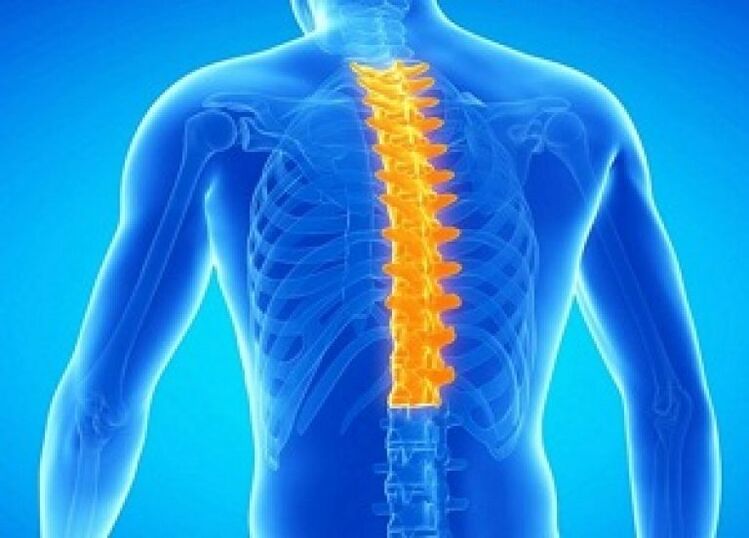Krūtinės ląstos stuburo osteochondrozė